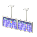 Dual Hanging Monitors (White - Timetable) NH Icon.png
