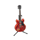 Electric Guitar (Dark Red - Pop Logo) NH Icon.png