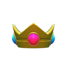 Princess Peach crown