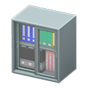 Short file cabinet