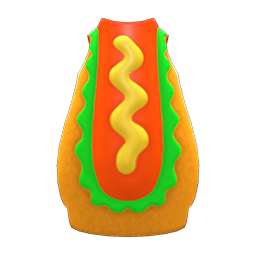 Hot-dog costume (New Horizons) - Animal Crossing Wiki - Nookipedia
