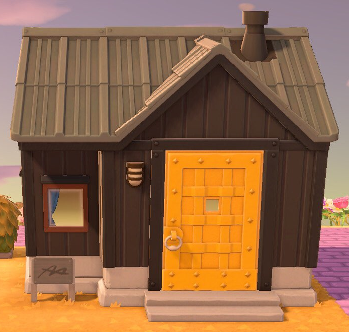 Exterior of Cephalobot's house in Animal Crossing: New Horizons