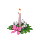 Holiday Candle's Pink variant