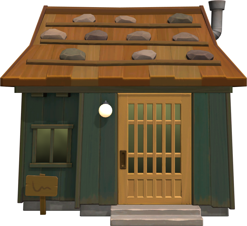 Exterior of Admiral's house in Animal Crossing: New Horizons