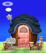 Exterior of Deirdre's house in Animal Crossing: New Leaf