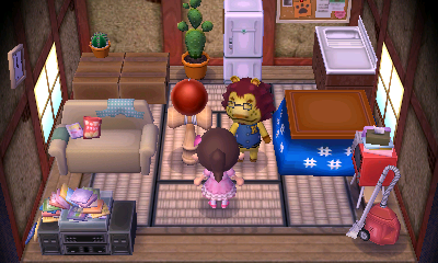 Interior of Mott's house in Animal Crossing: New Leaf