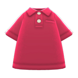 Polo shirt's Red variant