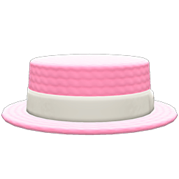 Straw Boater (Pink) NH Icon.png