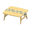 Nordic Table (Light Wood - Dots) NH Icon.png