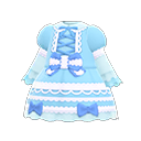Lace-Up Dress (Blue) NH Storage Icon.png