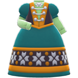 Cold-Country Dress (Green) NH Icon.png