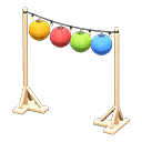 Colorful-lantern arch
