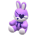Dreamy Rabbit Toy's Purple variant