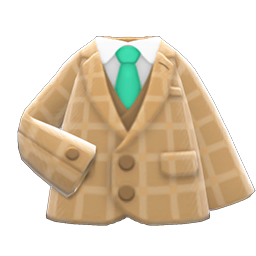 Tweed Jacket (Beige) NH Icon.png