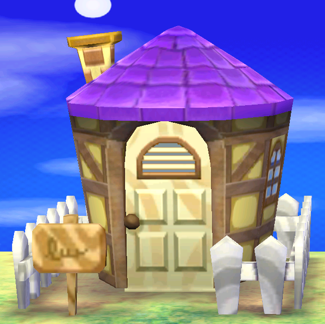 Exterior of Tasha's house in Animal Crossing: New Leaf
