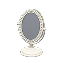 Desk mirror's White variant