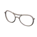 Double-bridge glasses