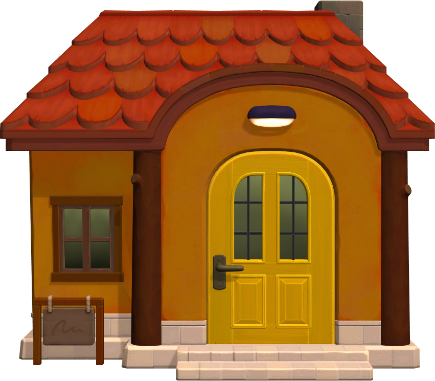Exterior of Bettina's house in Animal Crossing: New Horizons