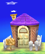 Exterior of Deli's house in Animal Crossing: New Leaf