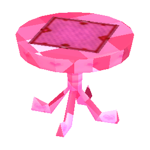 Lovely End Table (Ruby - Lovely Pink) NL Model.png