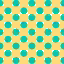 The Melon float pattern for the polka-dot bed.