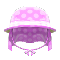 Veiled Gardening Hat (Pink) NH Icon.png
