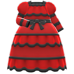 Victorian Dress (Red) NH Icon.png