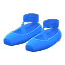 Ballet Slippers (Blue) NH Storage Icon.png