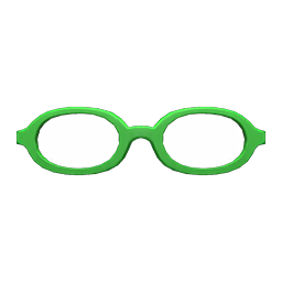 Oval Glasses (Green) NH Icon.png