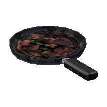 Frying pan's Burnt food variant