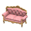 Elegant Sofa (Light Brown - Pink Roses) NH Icon.png