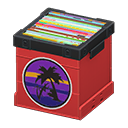 Record Box (Red - Sunset) NH Icon.png