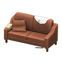 Sloppy Sofa (Brown - White) NH Icon.png