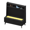 Nordic Shelves (Black - Little Flowers) NH Icon.png