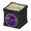 Record Box (Black - Sunset) NH Icon.png