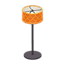 Floor Lamp (Black - Orange Design) NH Icon.png