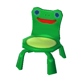 Froggy Chair (Green Frog) NL Model.png