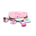 Makeup Pouch (Pink - Pink) NH Icon.png