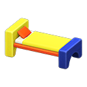 Wooden-Block Bed (Vivid) NH Icon.png