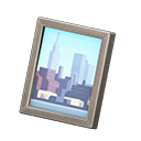 Framed Photo (Silver - Cityscape Photo) NH Icon.png