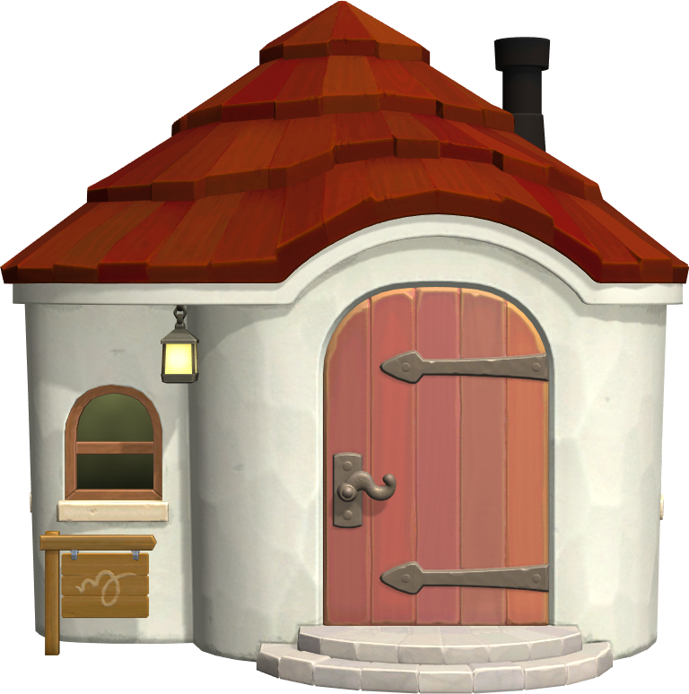 Exterior of Cheri's house in Animal Crossing: New Horizons