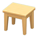 Wood mini store table