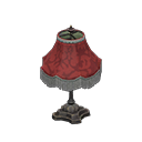 Elegant Lamp (Black - Damascus-Pattern Red) NH Icon.png