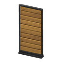 Simple Panel (Black - Horizontal Planks)