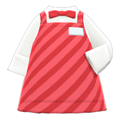 Diner apron (Red)