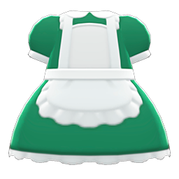 Maid Dress (Green) NH Icon.png