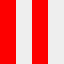 The Red-and-white striped pattern for the festival lantern.