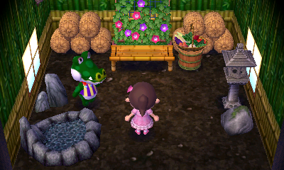 Interior of Boots's house in Animal Crossing: New Leaf