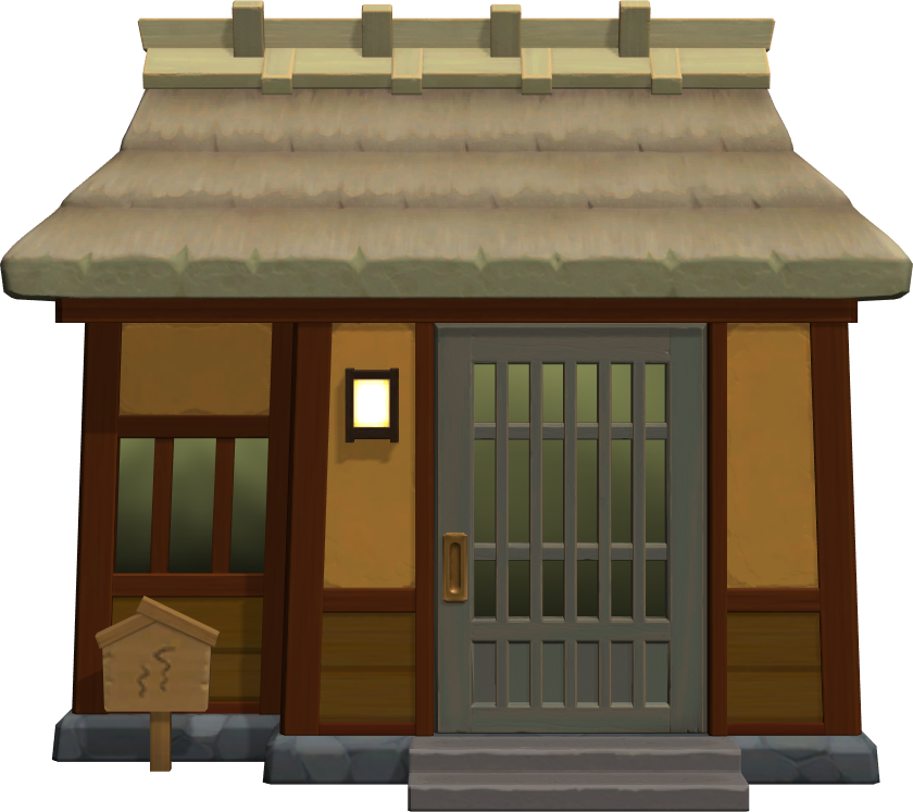 Exterior of Limberg's house in Animal Crossing: New Horizons