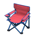 Outdoor Folding Chair (Blue - Red) NH Icon.png